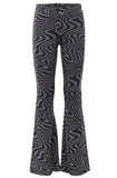 LOOXS 10sixteen - Flared broekje Black Swirl