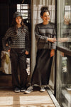 LOOXS 10sixteen - Cargo broek zwart satijn