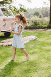 Little Looxs - Zomerjurk Light Blue Viscose/linnen
