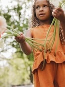 Little Looxs - Zomerse katoenen krinkel top
