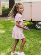 Little Looxs - Zomerjurk slubjersey Pink