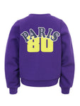 LOOXS 10sixteen - Paarse sweater V-hals Scuba