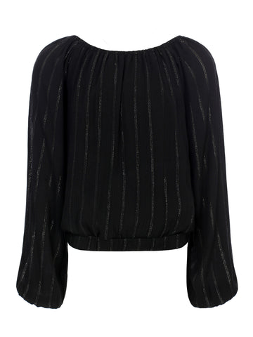 LOOXS 10sixteen - Blouse top Zwart Viscose