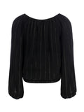 LOOXS 10sixteen - Blouse top Zwart Viscose