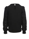 Little Looxs - Lace top Zwart
