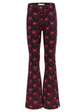 Little Looxs - Flared sweat pants Boho Hearts