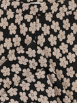 Little Looxs - Flared broek Flowerfield Zwart