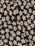 Little Looxs - Flared broek Flowerfield Zwart
