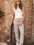 LOOXS 10sixteen - Sweat pants Straight Leg Grey Melee