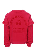 Looxs Little - Badstof sweater warm pink