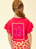 Looxs Little -  T-shirt Viscose Poppy Red