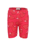 Looxs Little - Rib jersey slim fit short Strawberry fields