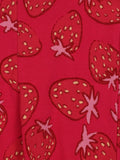 Looxs Little - Rib jersey slim fit short Strawberry fields