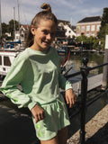 LOOXS 10sixteen -Sweater washed lime green