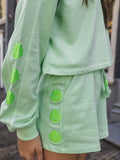 LOOXS 10sixteen -Sweater washed lime green