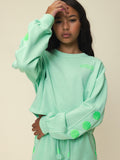 LOOXS 10sixteen -Sweater washed lime green