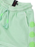 LOOXS 10sixteen - Sweat short washed lime groen