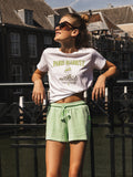 LOOXS 10sixteen - Sweat short washed lime groen