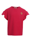 Looxs Little - T-shirt Warm Pink Krinkel