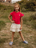 Looxs Little - T-shirt Warm Pink Krinkel
