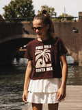 LOOXS 10sixteen - T-shirt Bruin fancy achterkant