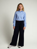 LOOXS 10sixteen - Blouse Ice Blue Gestreept