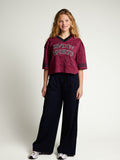 LOOXS 10sixteen - Super wide leg broek Navy
