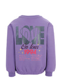Looxs Little - Sweater Lila backprint