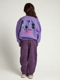 Looxs Little - Sweater Lila backprint