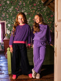 Looxs Little - Sweater Lila backprint