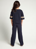 Looxs Little - Sporty sweat broekje Navy