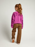 Looxs Little - Ballon Sweater Violet backprint