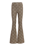 Looxs Little - Flared broek Zand-Hartjes