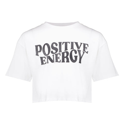 Geisha - T-Shirt cropped 'positive energy
