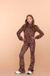 Geisha -  Flared legging pink panter
