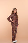 Geisha -  Flared legging pink panter