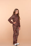 Geisha -  Flared legging pink panter