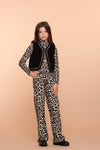 Geisha -  Pants wide AOP leopard