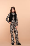Geisha -  Pants wide AOP leopard