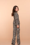 Geisha -  Pants wide AOP leopard
