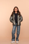 Geisha - Jacket metallic boxy
