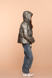 Geisha - Jacket metallic boxy