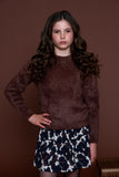 Geisha - Hairy pullover LS