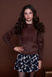 Geisha - Hairy pullover LS