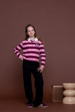 Geisha - Sweat striped with collar