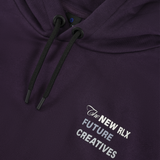 Rellix - Hoodie Rellix Brushed Backprint | Gothic Grape