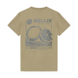 Rellix - T-Shirt Rellix Backprint | Sand Dust