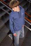 Rellix - Hoodie Rellix Backprint Brush | Ash Blue
