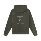 Rellix - Hoodie Rellix Backprint Brush | Army Wood
