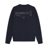 Rellix - Loose Fit Sweat Badge Brushed | Navy